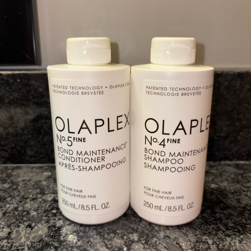 Olaplex No.4FINE Bond Maintenance Shampoo &Nº.5FINE Bond Maintenance Conditioner